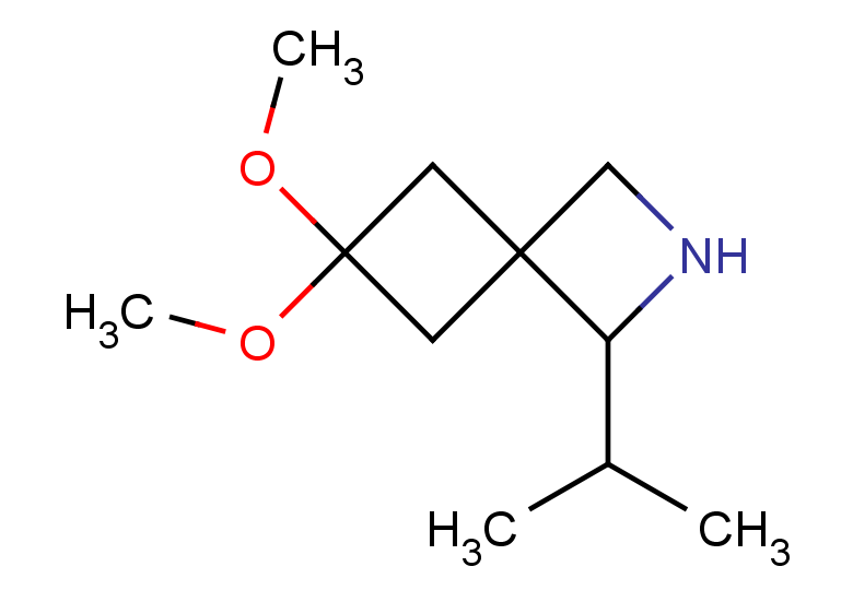 6,6-dimethoxy-1-(propan-2-yl)-2-azaspiro[3.3]heptane