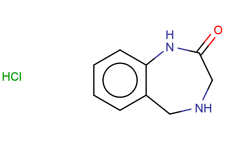2,3,4,5-tetrahydro-1H-1,4-benzodiazepin-2-one hydrochloride