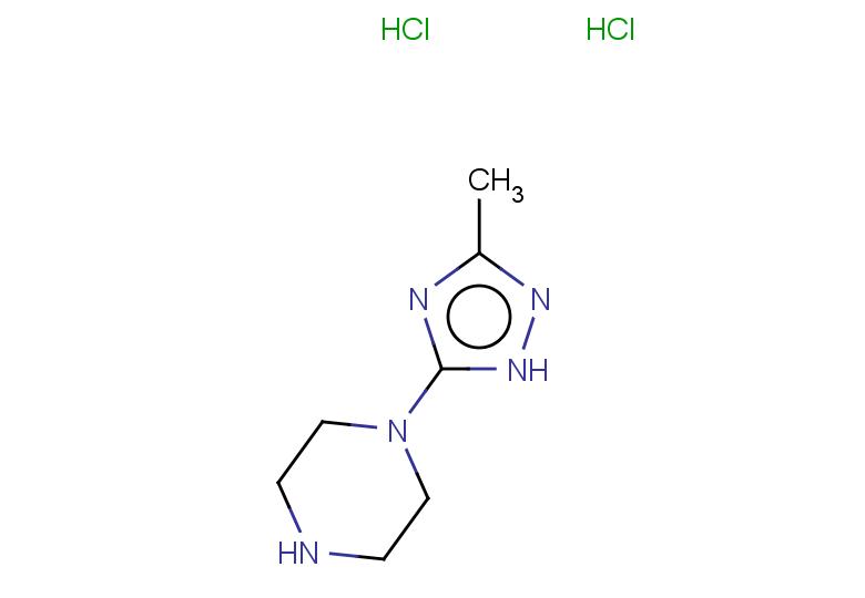 1-(3-methyl-1H-1,2,4-triazol-5-yl)piperazine dihydrochloride