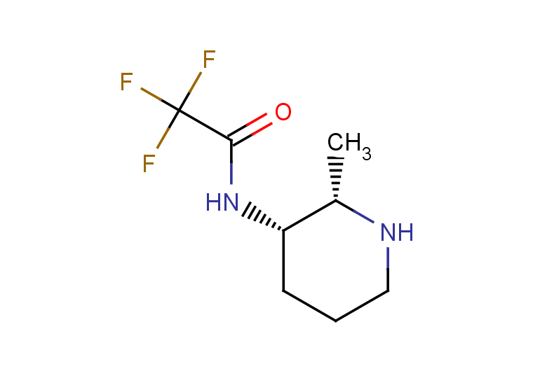rac-2,2,2-trifluoro-N-[(2R,3R)-2-methylpiperidin-3-yl]acetamide