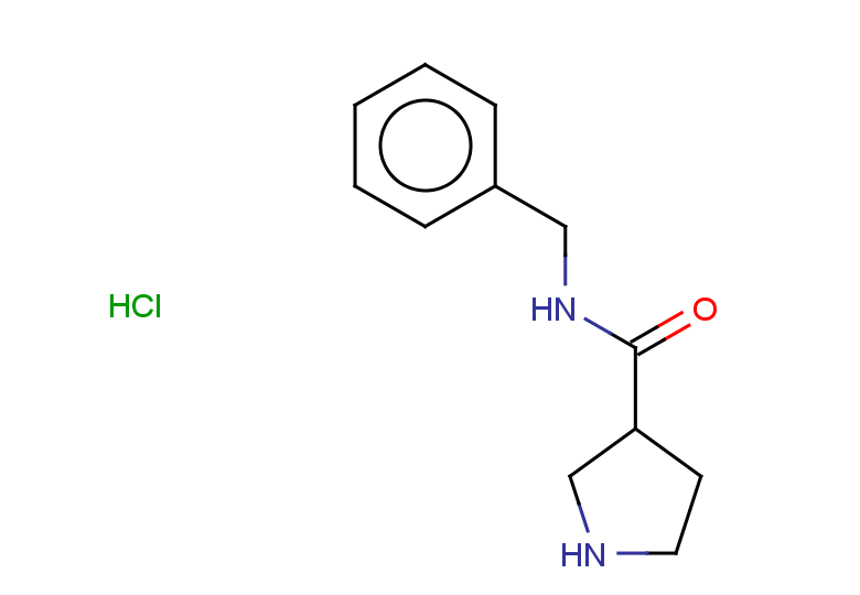 N-benzylpyrrolidine-3-carboxamide hydrochloride