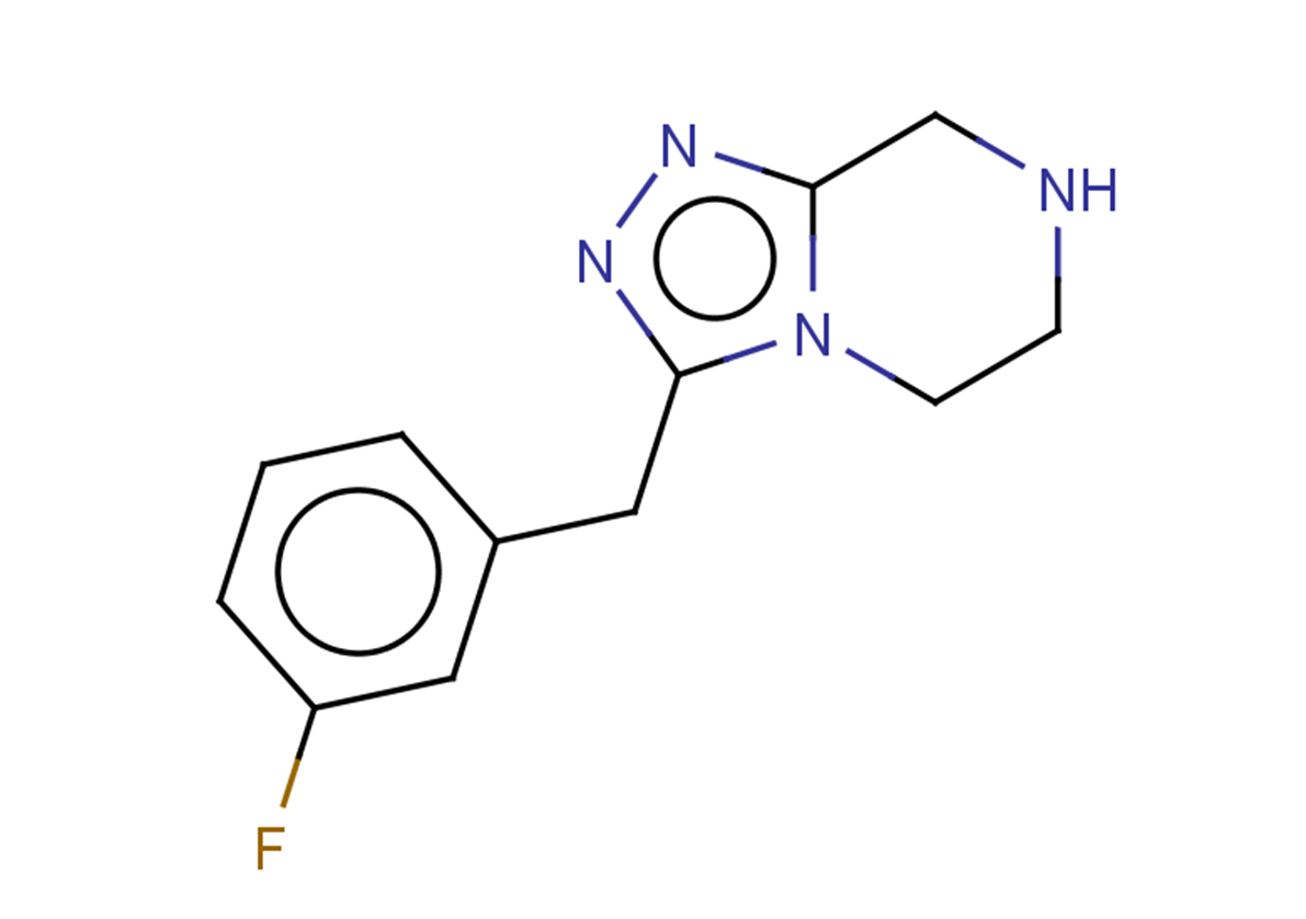 3-[(3-fluorophenyl)methyl]-5H,6H,7H,8H-[1,2,4]triazolo[4,3-a]pyrazine