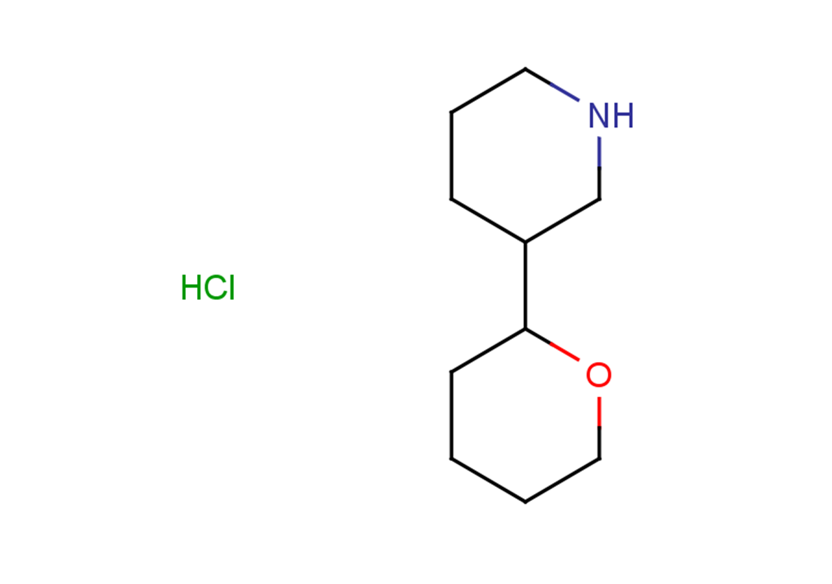 3-(oxan-2-yl)piperidine hydrochloride