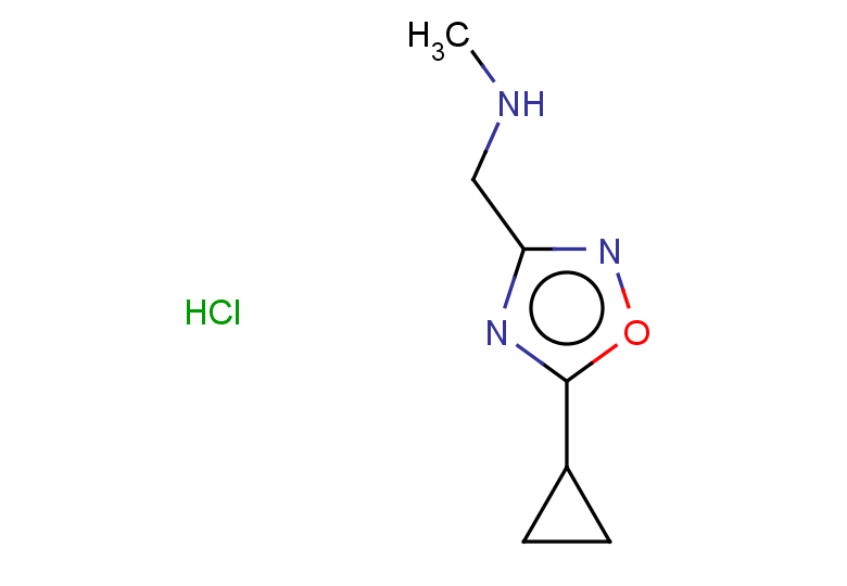 [(5-cyclopropyl-1,2,4-oxadiazol-3-yl)methyl](methyl)amine hydrochloride