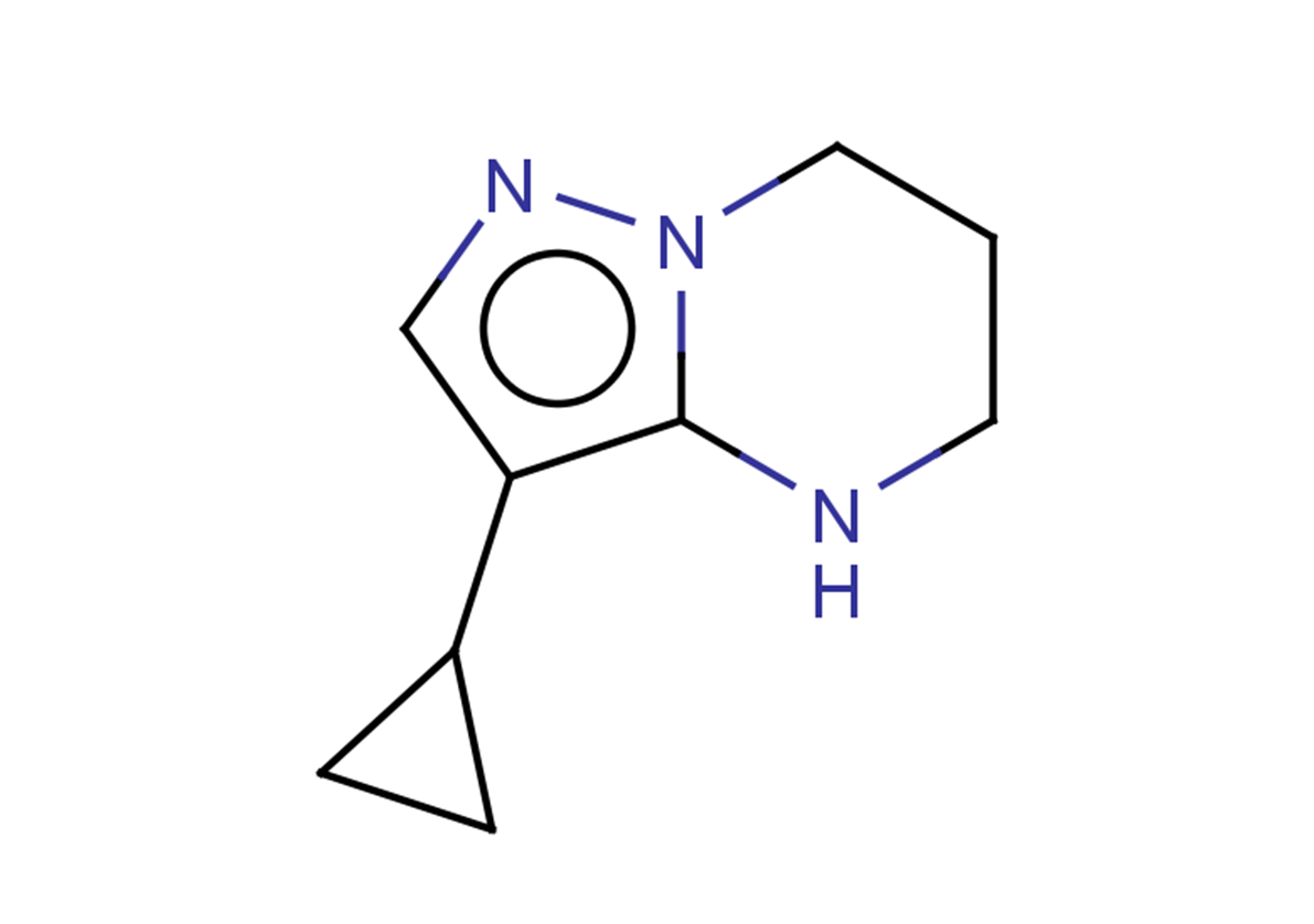 3-cyclopropyl-4H,5H,6H,7H-pyrazolo[1,5-a]pyrimidine