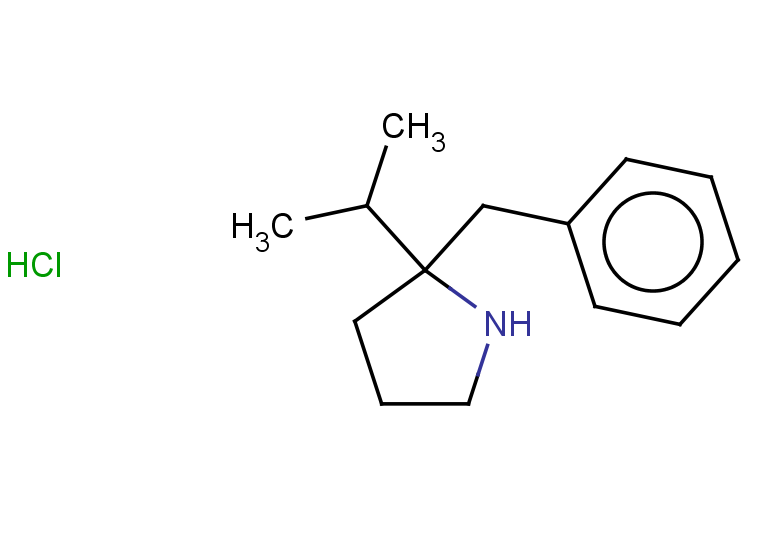 2-benzyl-2-(propan-2-yl)pyrrolidine hydrochloride