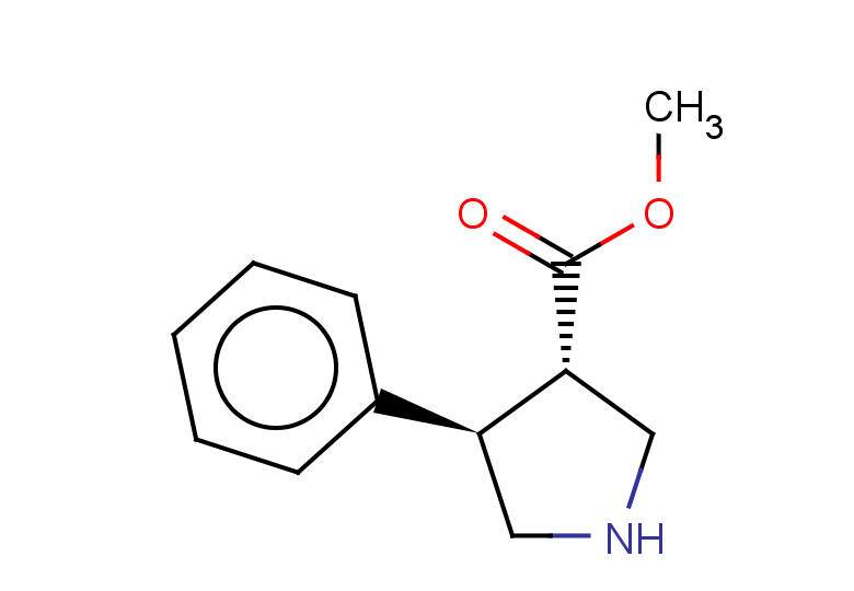 rac-methyl (3R,4S)-4-phenylpyrrolidine-3-carboxylate, trans