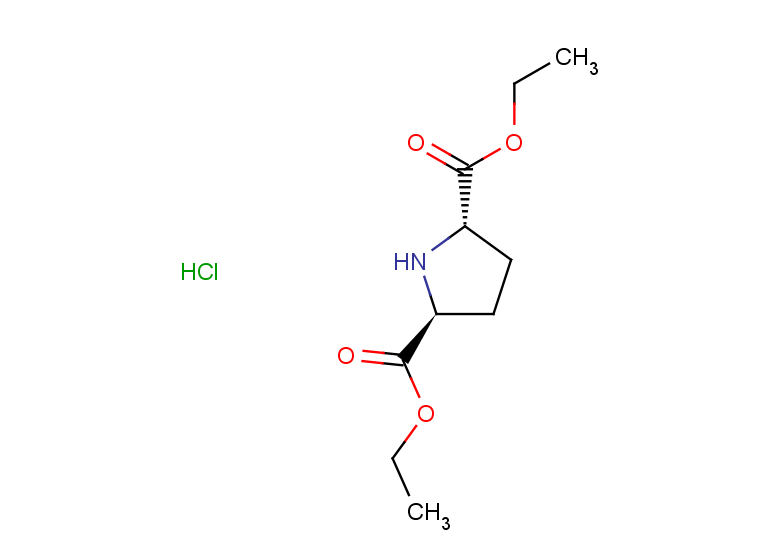 rac-2,5-diethyl (2R,5R)-pyrrolidine-2,5-dicarboxylate hydrochloride, trans