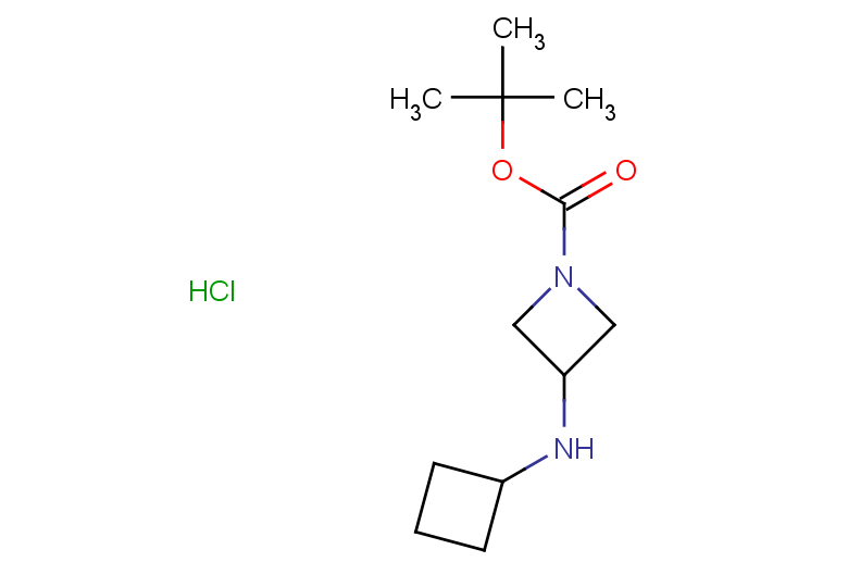 tert-butyl 3-(cyclobutylamino)azetidine-1-carboxylate hydrochloride