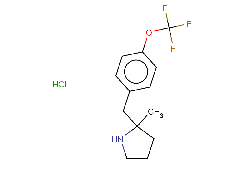 2-methyl-2-{[4-(trifluoromethoxy)phenyl]methyl}pyrrolidine hydrochloride