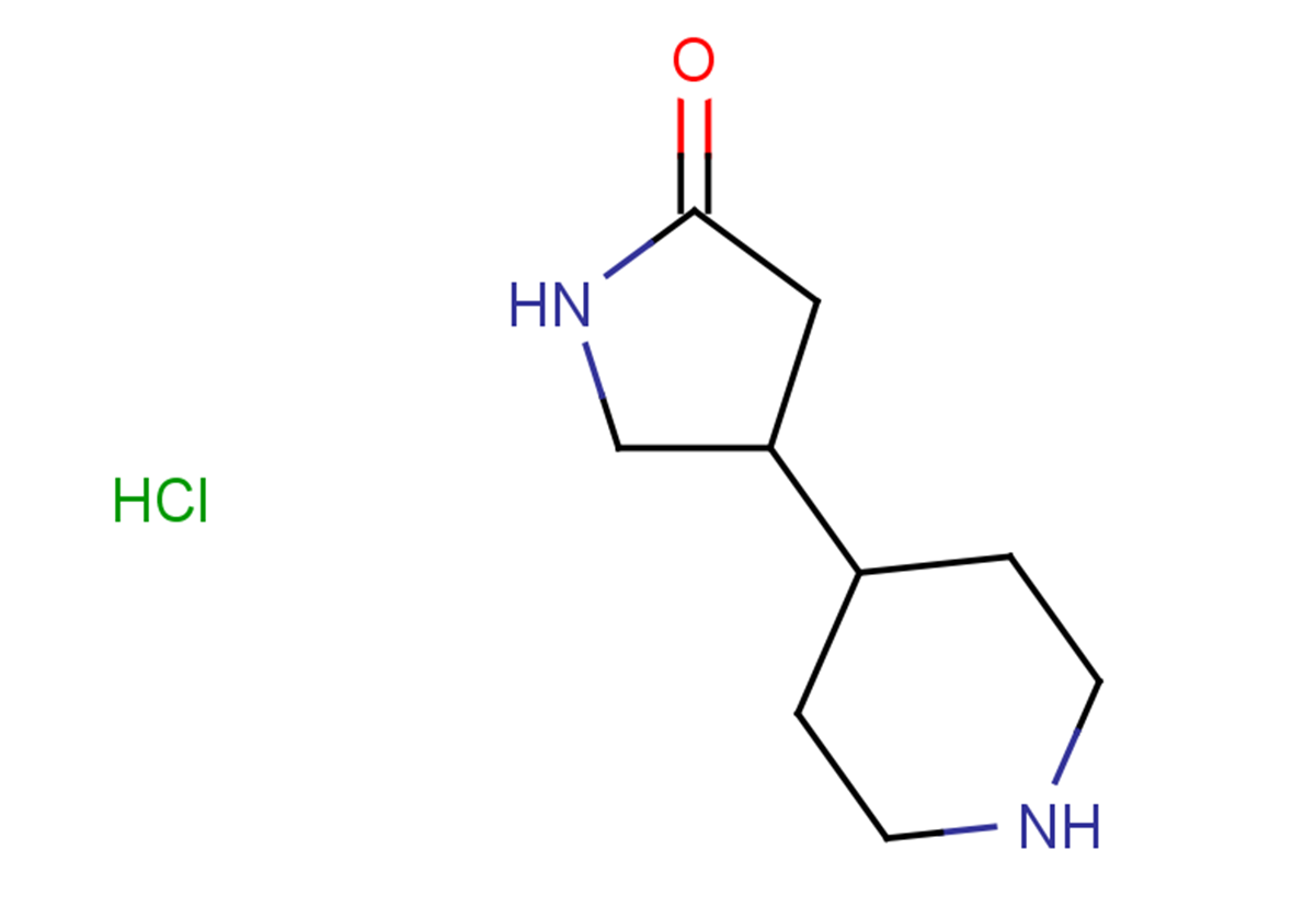 4-(piperidin-4-yl)pyrrolidin-2-one hydrochloride