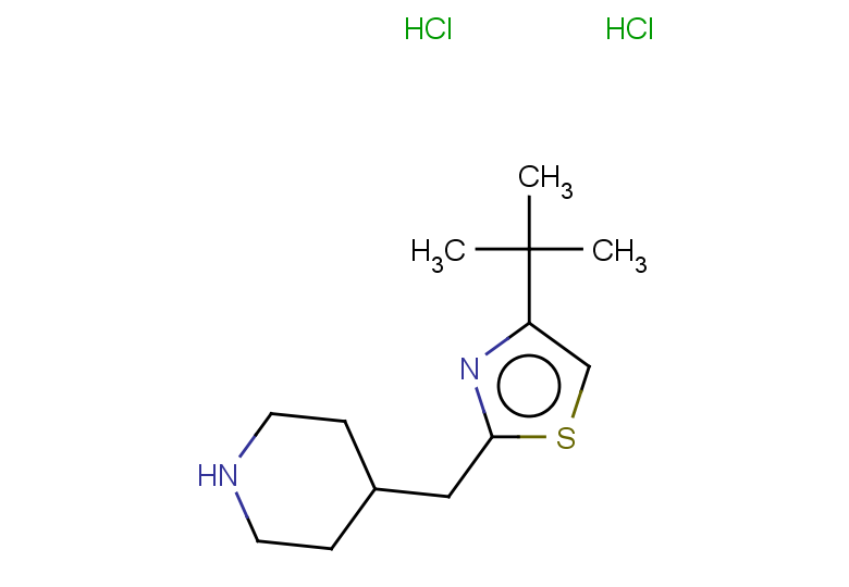 4-[(4-tert-butyl-1,3-thiazol-2-yl)methyl]piperidine dihydrochloride