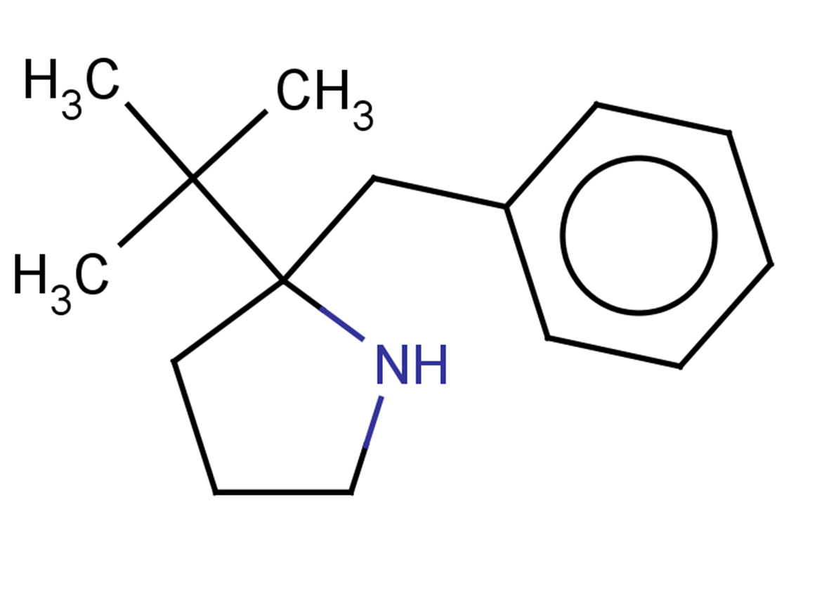 2-benzyl-2-tert-butylpyrrolidine