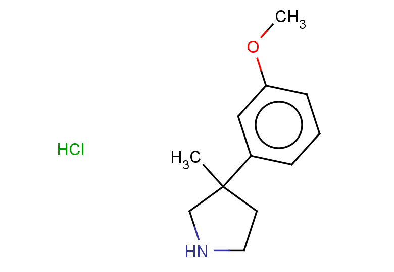 3-(3-methoxyphenyl)-3-methylpyrrolidine hydrochloride