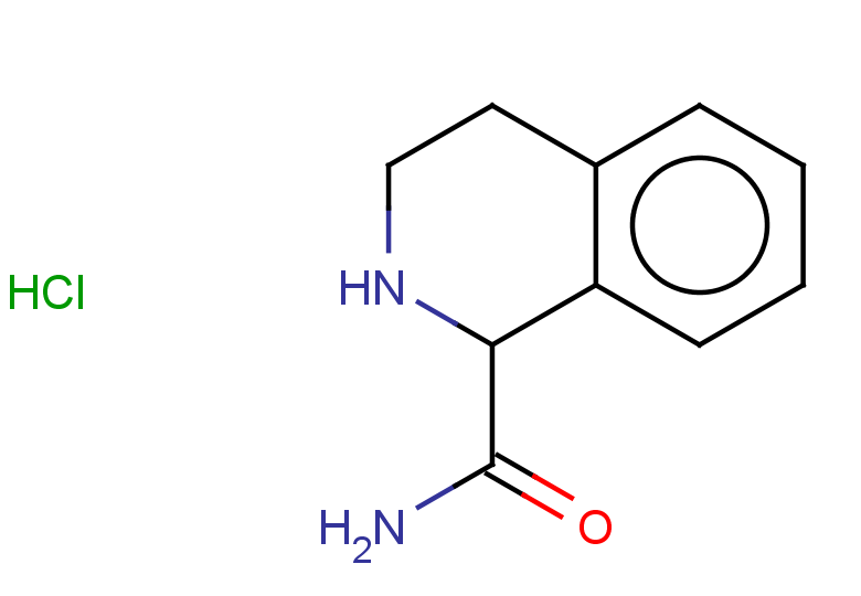 1,2,3,4-tetrahydroisoquinoline-1-carboxamide hydrochloride