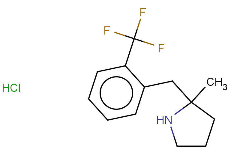 2-methyl-2-{[2-(trifluoromethyl)phenyl]methyl}pyrrolidine hydrochloride