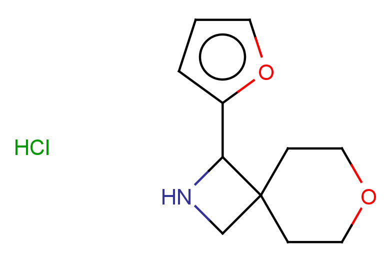 1-(furan-2-yl)-7-oxa-2-azaspiro[3.5]nonane hydrochloride