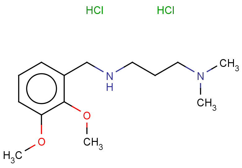[(2,3-dimethoxyphenyl)methyl][3-(dimethylamino)propyl]amine dihydrochloride