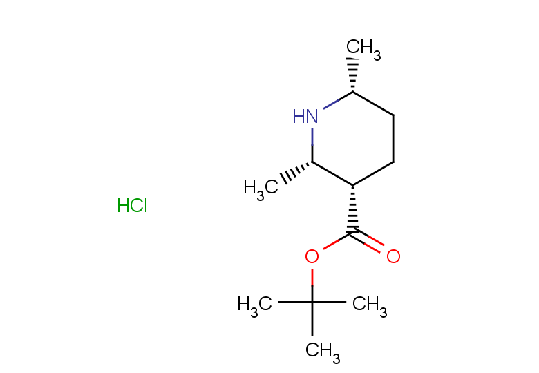 rac-tert-butyl (2R,3R,6S)-2,6-dimethylpiperidine-3-carboxylate hydrochloride