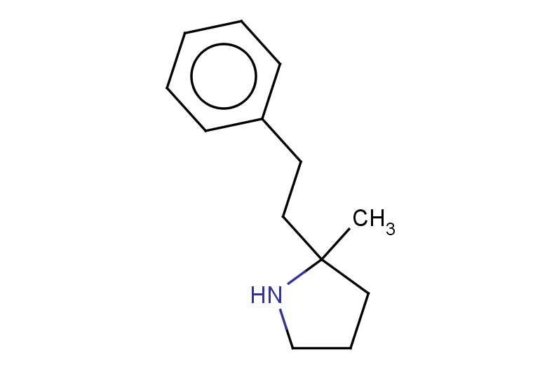 2-methyl-2-(2-phenylethyl)pyrrolidine
