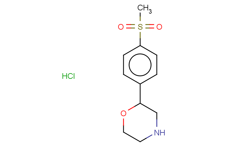 2-(4-methanesulfonylphenyl)morpholine hydrochloride