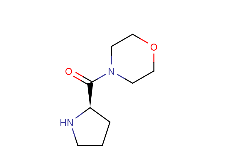 4-[(2R)-pyrrolidine-2-carbonyl]morpholine