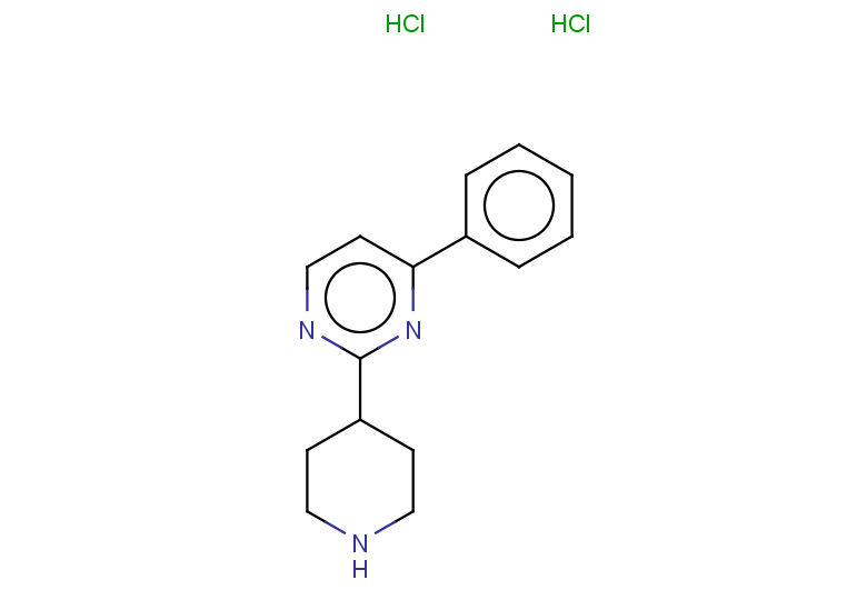 4-phenyl-2-(piperidin-4-yl)pyrimidine dihydrochloride