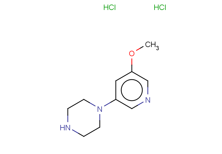 1-(5-methoxypyridin-3-yl)piperazine dihydrochloride