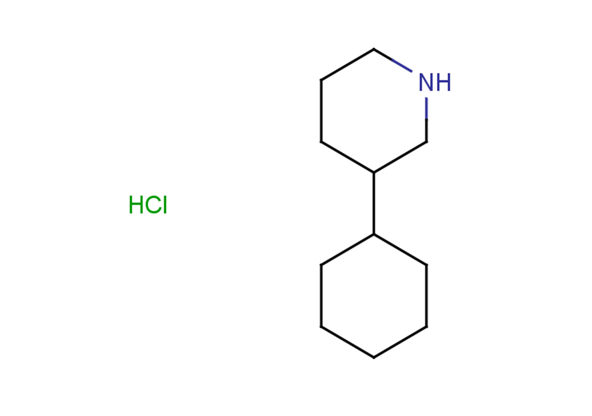 3-cyclohexylpiperidine hydrochloride