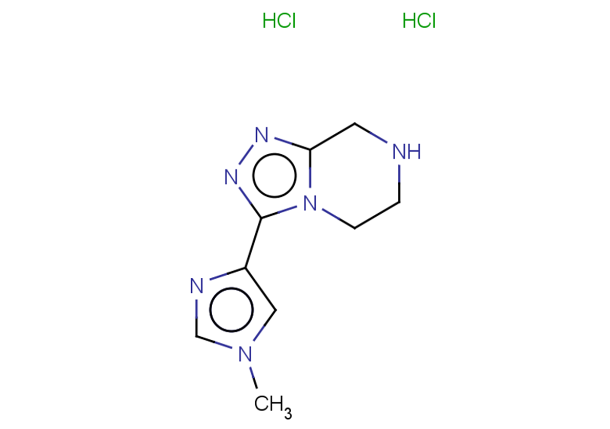 1-methyl-4-{5H,6H,7H,8H-[1,2,4]triazolo[4,3-a]pyrazin-3-yl}-1H-imidazole dihydrochloride