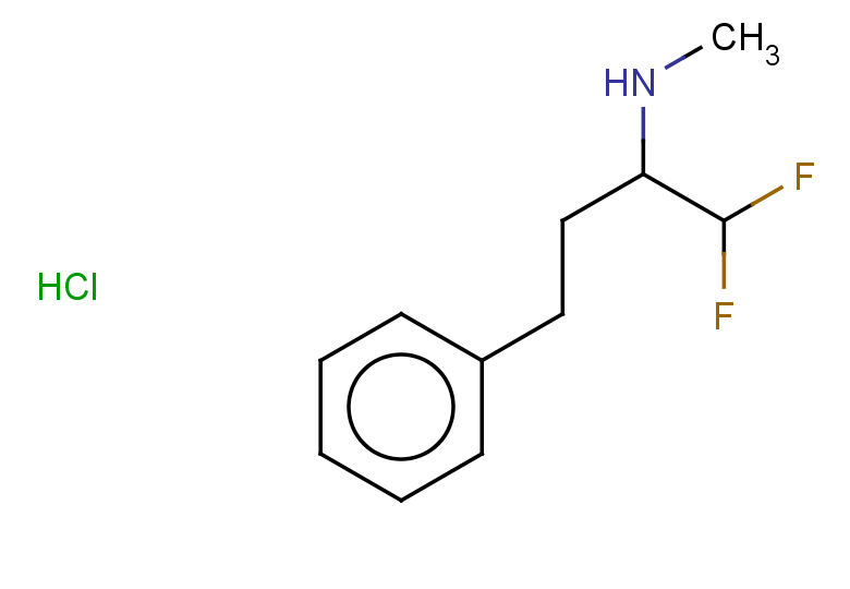 (1,1-difluoro-4-phenylbutan-2-yl)(methyl)amine hydrochloride