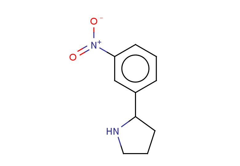 2-(3-nitrophenyl)pyrrolidine