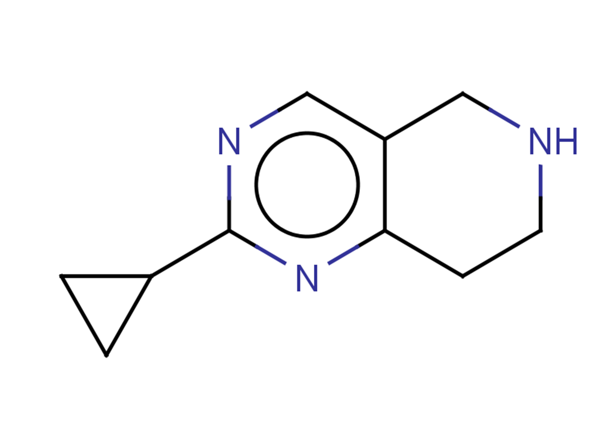 2-cyclopropyl-5H,6H,7H,8H-pyrido[4,3-d]pyrimidine
