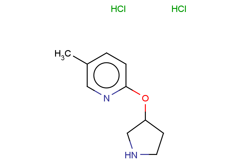 5-methyl-2-(pyrrolidin-3-yloxy)pyridine dihydrochloride
