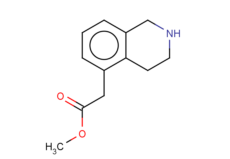 methyl 2-(1,2,3,4-tetrahydroisoquinolin-5-yl)acetate