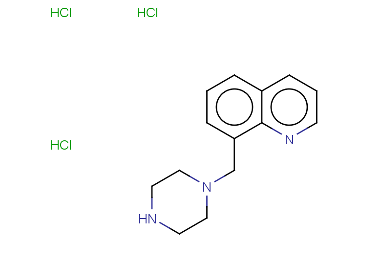 8-[(piperazin-1-yl)methyl]quinoline trihydrochloride