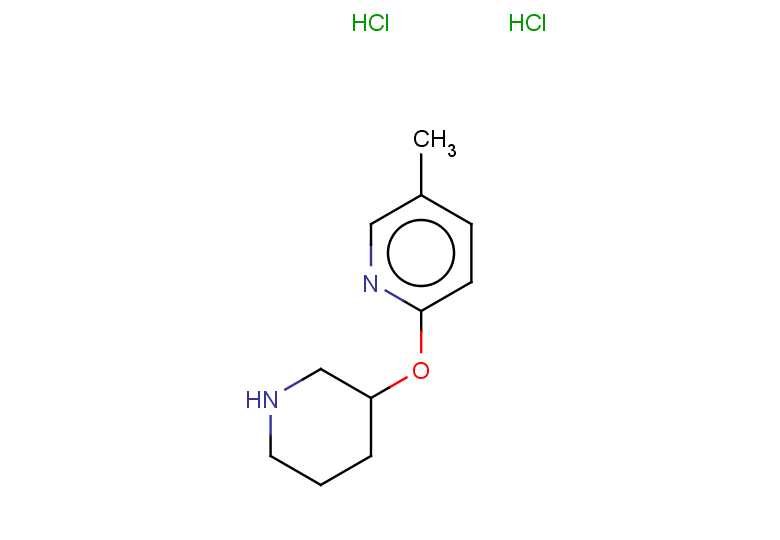 5-methyl-2-(piperidin-3-yloxy)pyridine dihydrochloride