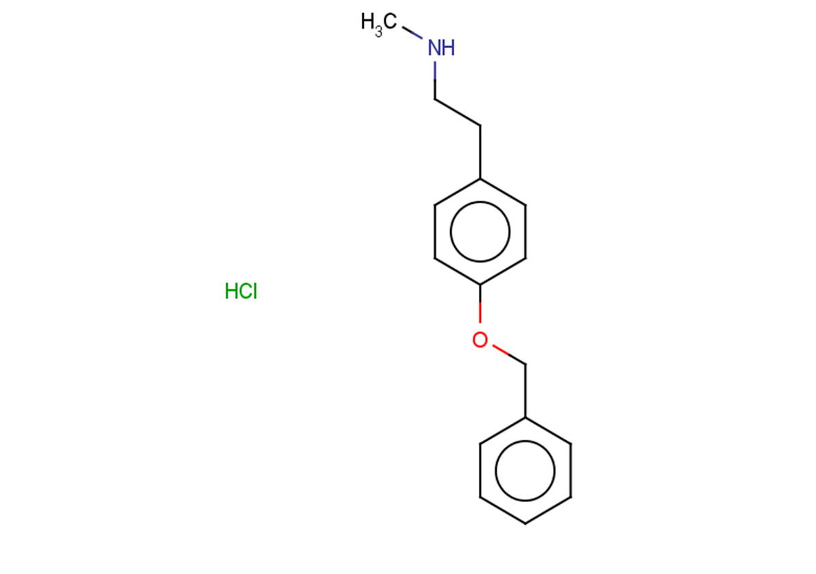 {2-[4-(benzyloxy)phenyl]ethyl}(methyl)amine hydrochloride