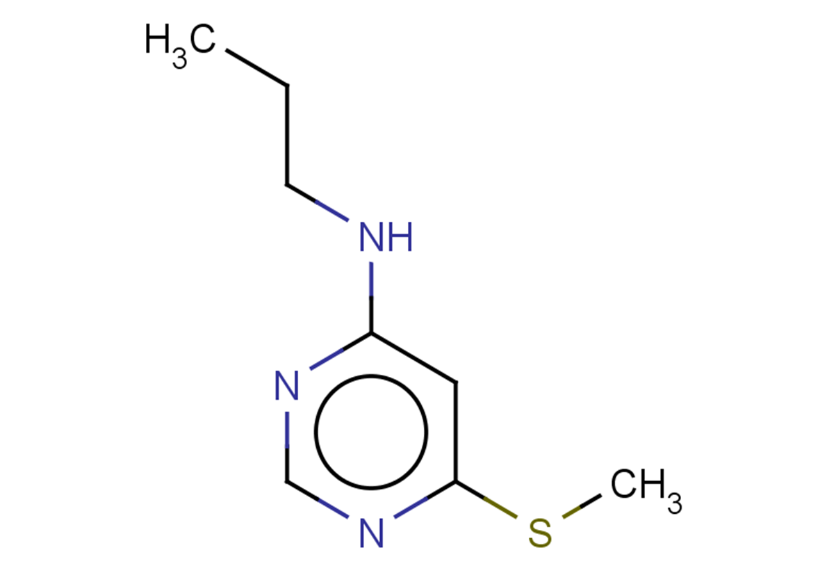 6-(methylsulfanyl)-N-propylpyrimidin-4-amine