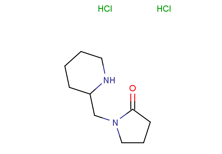 1-[(piperidin-2-yl)methyl]pyrrolidin-2-one dihydrochloride