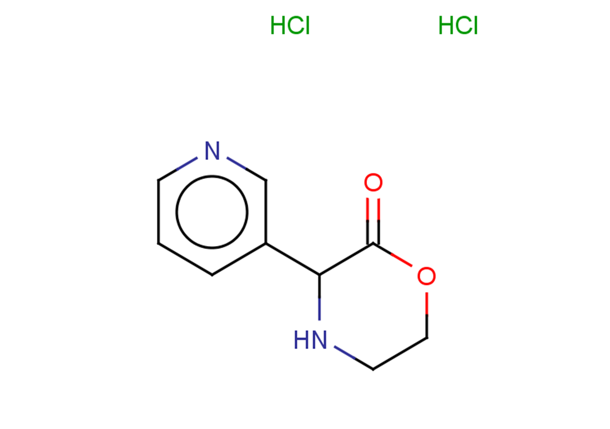 3-(pyridin-3-yl)morpholin-2-one dihydrochloride