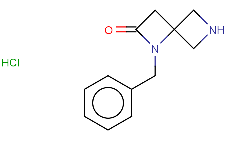 1-benzyl-1,6-diazaspiro[3.3]heptan-2-one hydrochloride