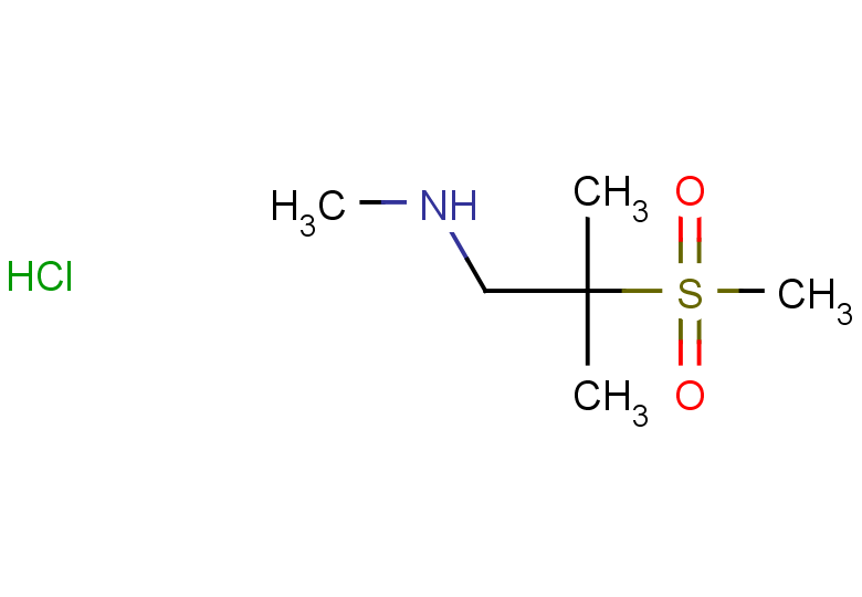 (2-methanesulfonyl-2-methylpropyl)(methyl)amine hydrochloride