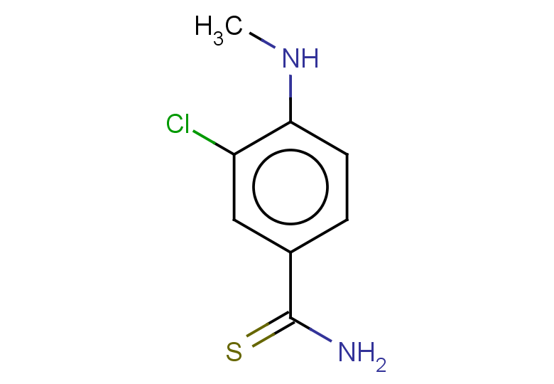 3-chloro-4-(methylamino)benzene-1-carbothioamide