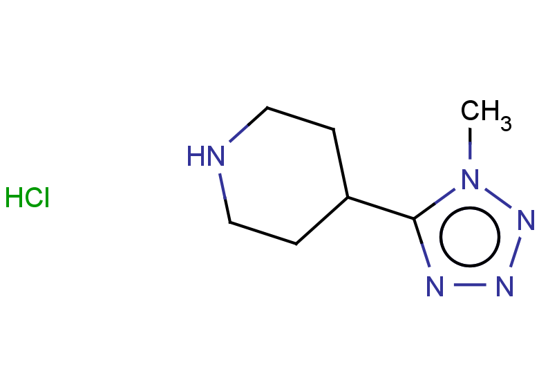 4-(1-methyl-1H-1,2,3,4-tetrazol-5-yl)piperidine hydrochloride