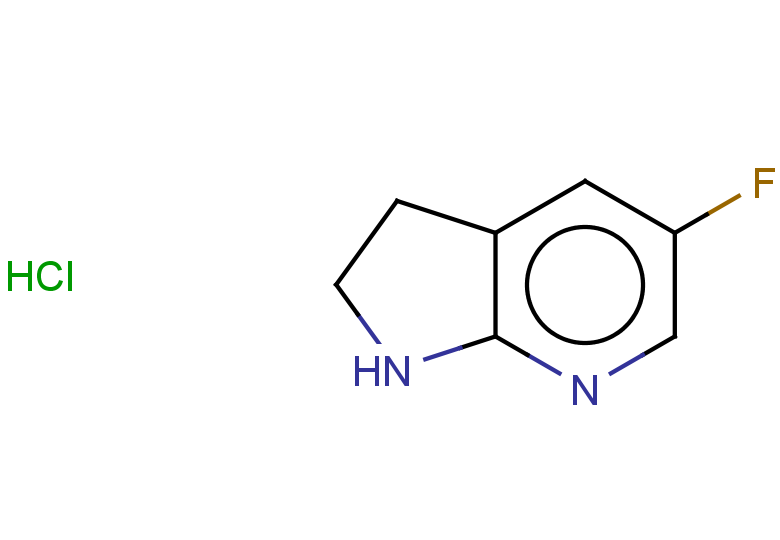 5-fluoro-1H,2H,3H-pyrrolo[2,3-b]pyridine hydrochloride