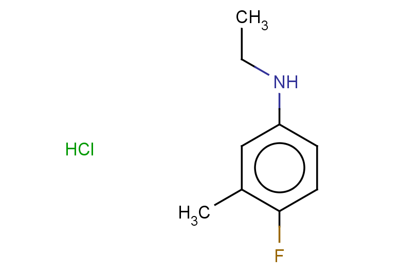 N-ethyl-4-fluoro-3-methylaniline hydrochloride
