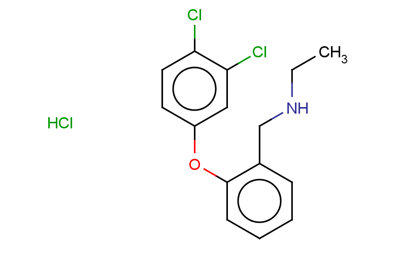 {[2-(3,4-dichlorophenoxy)phenyl]methyl}(ethyl)amine hydrochloride
