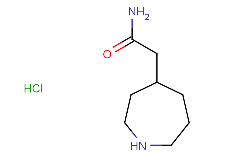 2-(azepan-4-yl)acetamide hydrochloride
