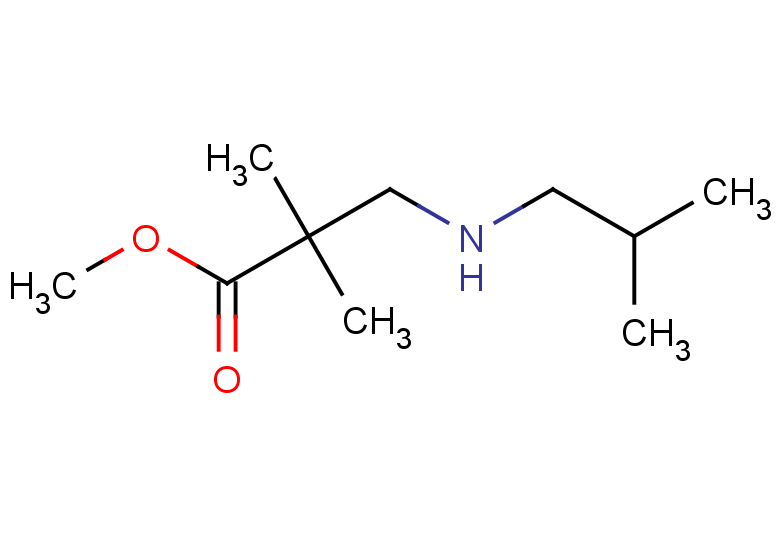 methyl 3-(isobutylamino)-2,2-dimethylpropanoate